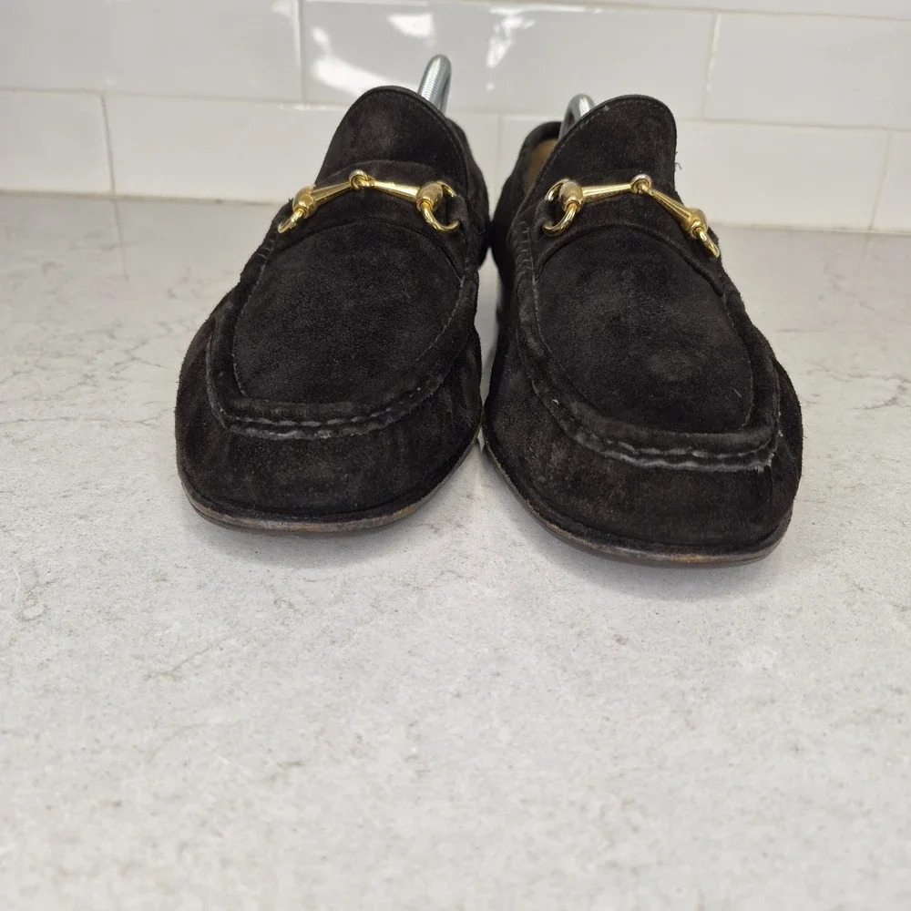 Church's Black Suede Horsebit Loafers Men's UK 12 / US 13 England‎ Gucci Style